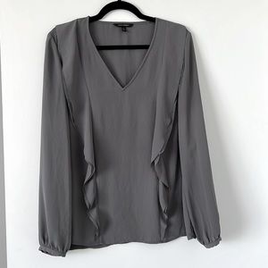 Banana republic romantic ruffle blouse.